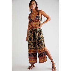 Free People Multicolor Bohemian Jumpsuit